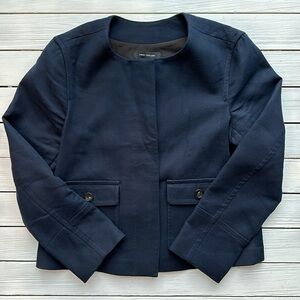 Ann Taylor Light Navy Coat size 4